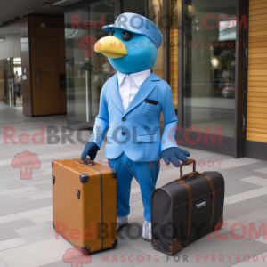 Mascot karakter van een...