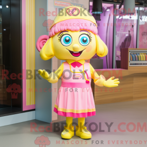 Mascot character of a...