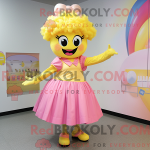 Mascot character of a...