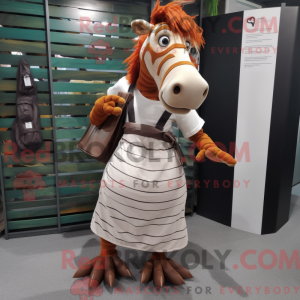 Mascottekarakter van een...