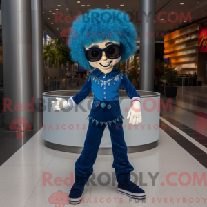 Mascot karakter van een...