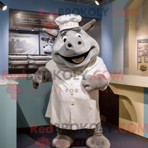 Postava maskota Gray Beef...