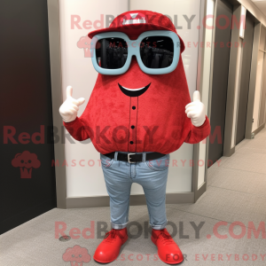 Mascot character of a Red...