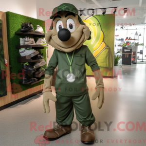 Maskot karakter av et...