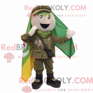 Maskot karakter af et...