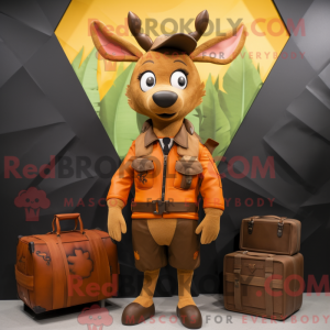 Mascot character of a Rust...