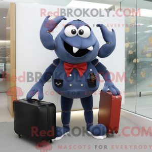 Maskotkarakter af en Navy...
