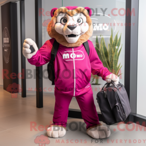Mascot character of a...