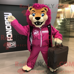 Mascot character of a...