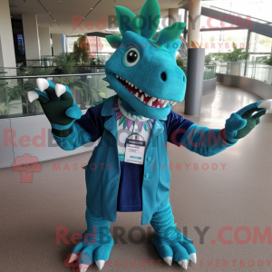 Mascot karakter van een...