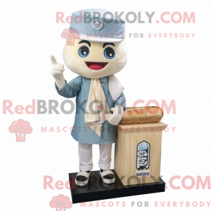 Mascot character of a Cream...