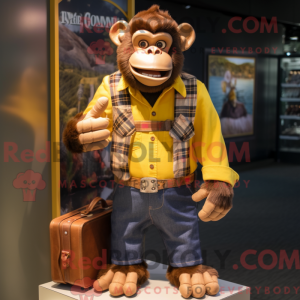 Personnage mascotte d un...