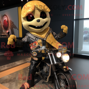 Mascottefiguur van een...