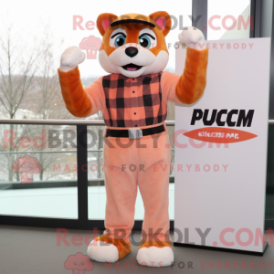 Personnage mascotte d un...