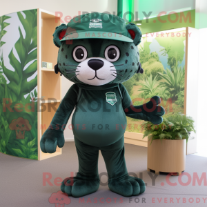 Maskotfigur av en Forest...