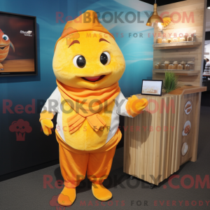 Mascot character of a Gold...