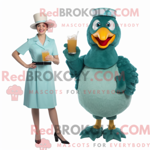 Mascot karakter van een...