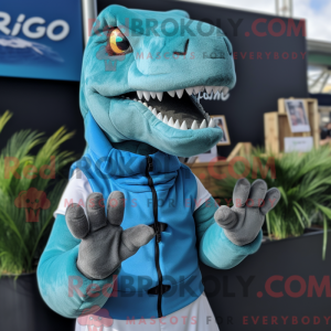 Mascot karakter van een...