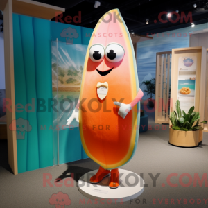 Mascottefiguur van een...