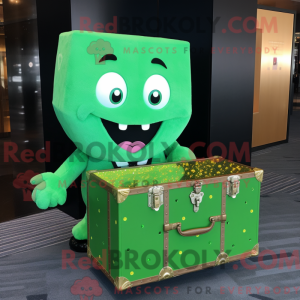 Mascottefiguur van een...