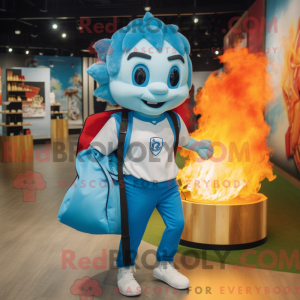 Mascot karakter van een...