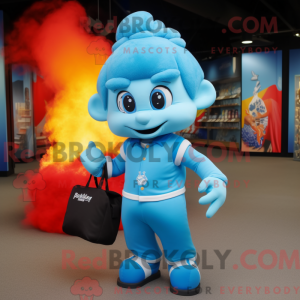 Mascot karakter van een...