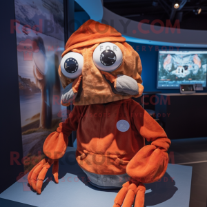 Rust krab mascotte kostuum...