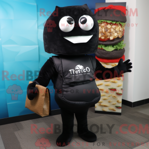 Mascot character of a Black...