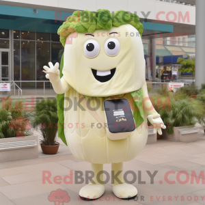 Mascottefiguur van een...
