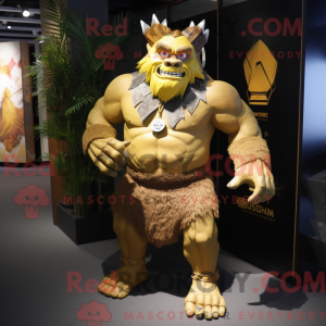 Personnage mascotte d un...