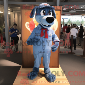 Mascot character of a Sky...