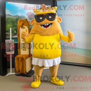 Personnage mascotte d un...