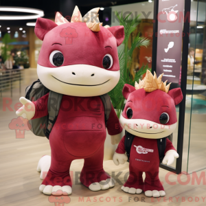 Postava maskota Maroon...
