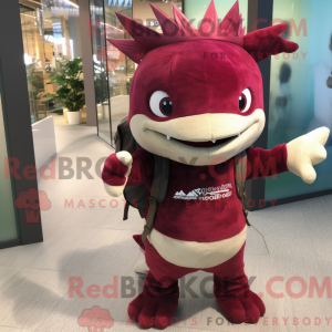 Personnage mascotte d un...