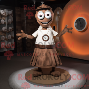 Mascottefiguur van een...