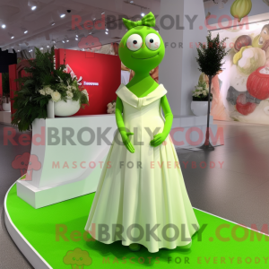 Mascot character of a Lime...