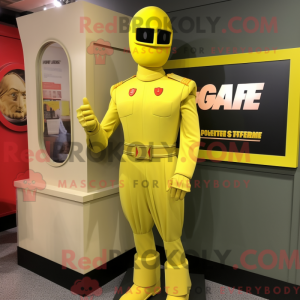 Mascot karakter van een...