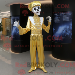 Mascot character of a Gold...