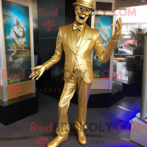 Caráter de máscara de Gold...