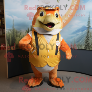 Maskottchen-Charakter eines...