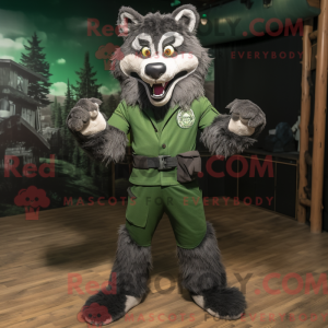 Mascot character of a...