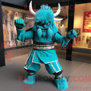 Mascot karakter van een...