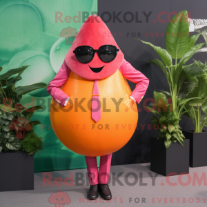Maskot karakter af en...