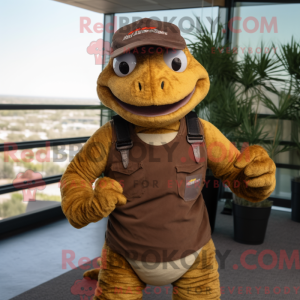 Mascot karakter van een...