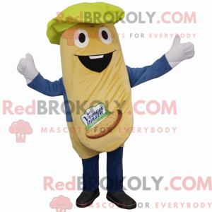 Mascot character of a Olive...