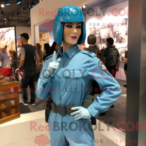 Mascot karakter van een...