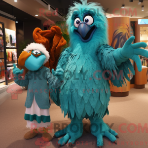 Mascot karakter van een...