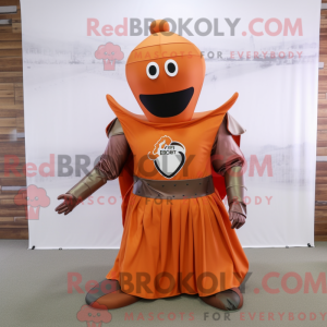 Mascot character of a Rust...