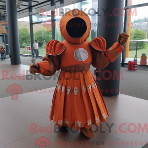 Mascot character of a Rust...