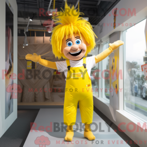 Mascot character of a...